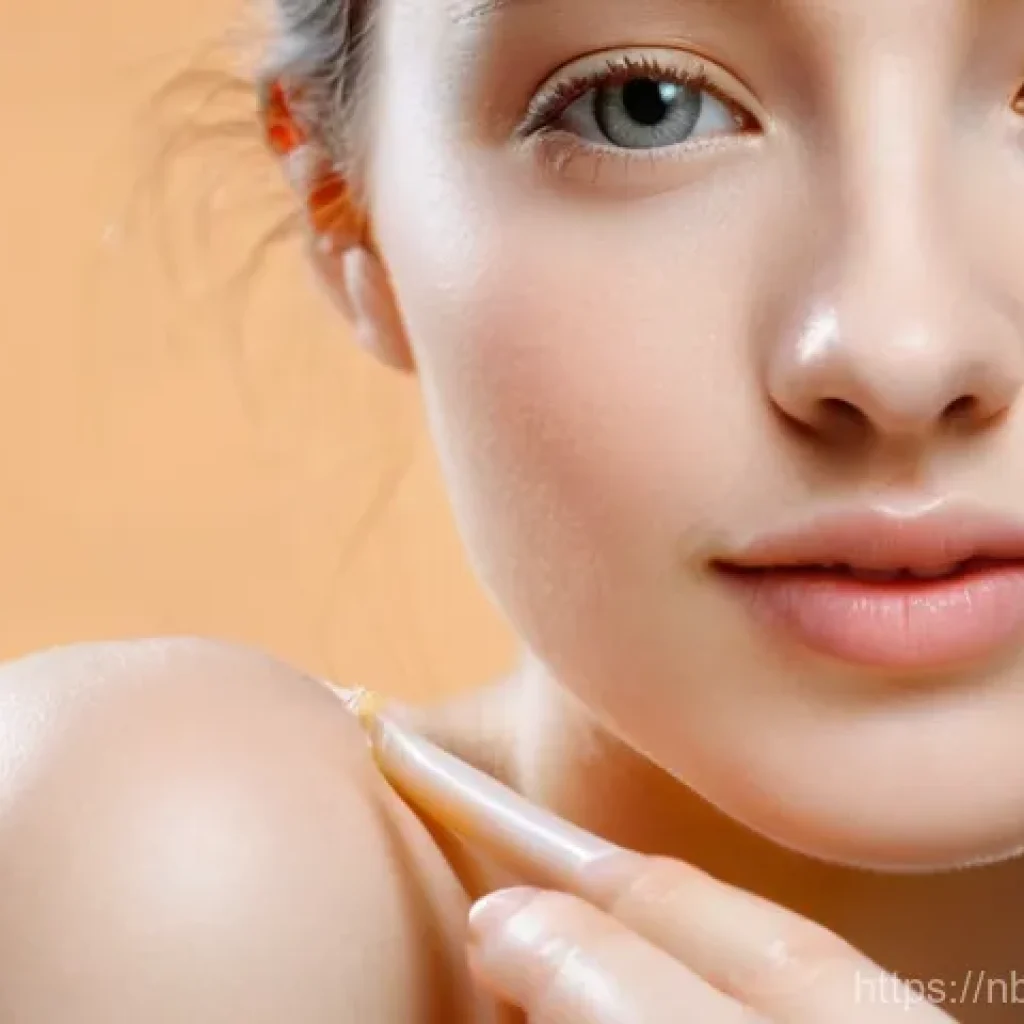 천연화장품 성분 알레르기 반응 - **Image Prompt 1: The Dual Nature of Natural Beauty and the Importance of Patch Testing**
    A clos...